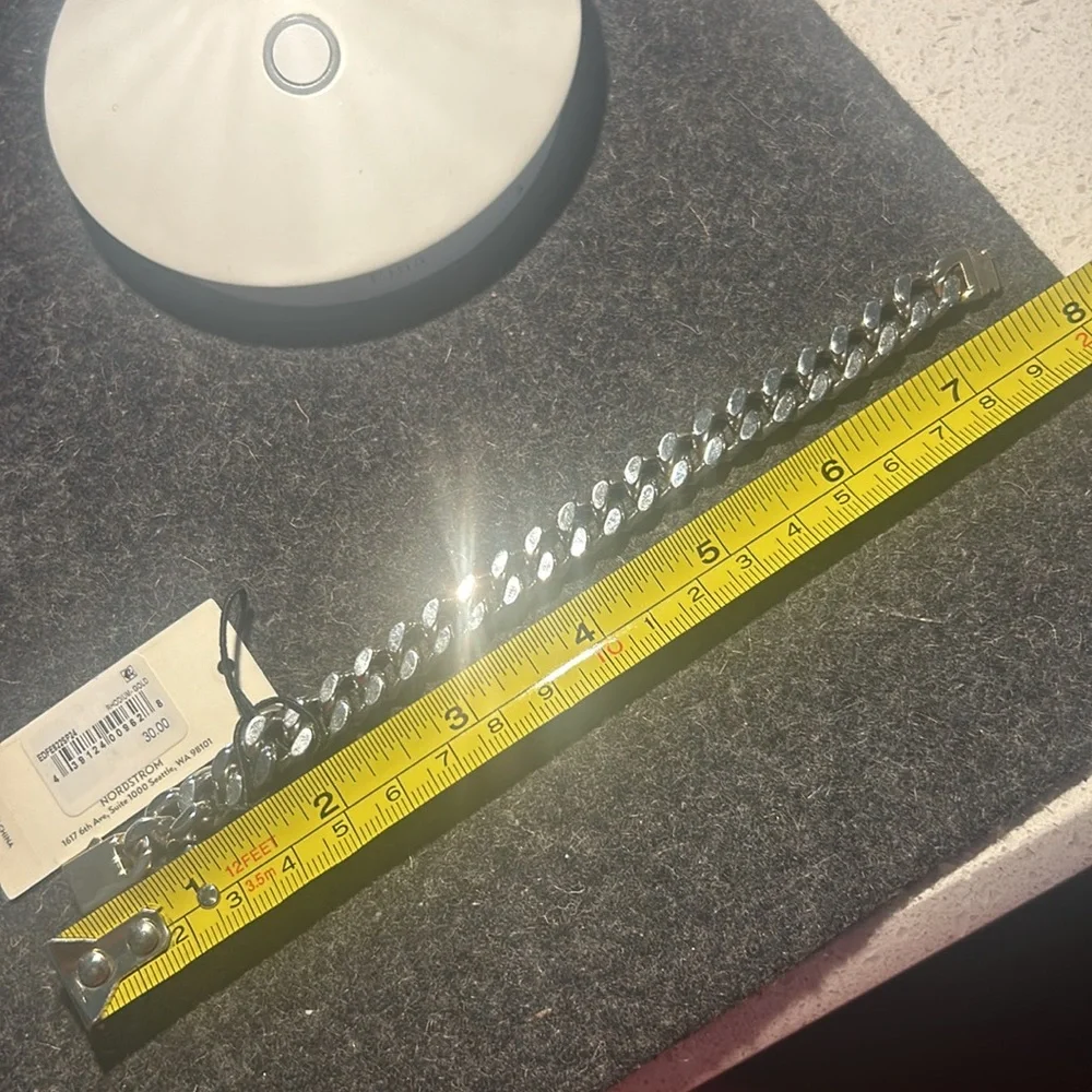 Open edit chain link bracelet gold silver - Picture 6 of 7